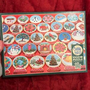 Cobble Hill 1000 piece puzzle of Christmas Cookies 🎄🎄